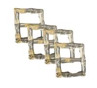 BZSDDY Modello di Bambù Giada Colore 6/12pcs Interno 30/40/50MM Resina Fibbia Della Cintura Sciarpa di Seta anello Clip Fibbia In Vita Per Le Donne Abbigliamento Fai Da Te