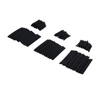 BZVCRTYKL Assortimento di tubi for terminali cavi, manicotti termoretraibili, set, 127 pezzi, connettori testa, elevata resistenza al calore, ignifughi, impermeabili e ad alto isolamento/2584