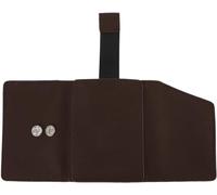 BZVCRTYKL Portafoglio sottile e minimalista, portafoglio porta carte in pelle comodo e di grande capacità pieghevole multifunzione for affari /624 (Color : Brown)