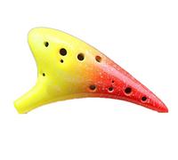 BZVCRTYKL Usa la cinghia for strumento Ocarina C a 12 fori, amante della musica, adatto a principianti/amanti della musica /1914