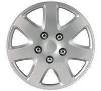 Set Kit 4 copricerchi 13'' in ABS vernice metallizata. Bulloni cromati. C-089
