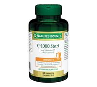 Nature's Bounty Integratore alimentare C-1000 Start 60 tavolette