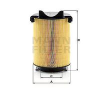 C 14 130 MANN-FILTER Filtro aria per ,AUDI,SEAT,SKODA,VW