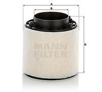 MANN-FILTER Filtro aria C 16 114/3 X per Audi A5, A5 Sportback, Q5 (8RB), A4 Avant (8K5, B8)