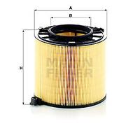 C 17 013 MANN-FILTER Filtro aria per AUDI