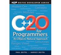 Paul Deitel Harvey Deitel C++20 for Programmers (Tascabile)