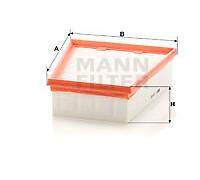 C 2439 MANN-FILTER Filtro aria per RENAULT