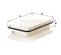 MANN-FILTER filtro aria C25006 cartuccia 245x148x41 mm