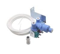 C-256 24-BB30 AC 110-120V Kit valvola di ingresso acqua frigorifero compatibile con frigoriferi Whirlpool Kenmore Parte di ricambio W10179146 WPW10179146 W10155357 AP6016381 EAP11749668 con tubo di
