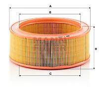 MANN-FILTER C 2582 Filtro dell'aria - per Autovetture + veicoli commeriali