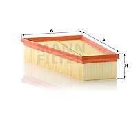 C 27 004 MANN-FILTER Filtro aria per INFINITI,MERCEDES-BENZ