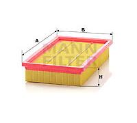 C 2892 MANN-FILTER Filtro aria per FIAT