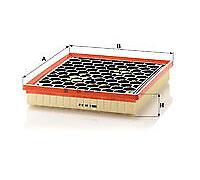 C 29 012 MANN-FILTER Filtro aria per ,CHEVROLET,HOLDEN,OPEL,SAAB,VAUXHALL