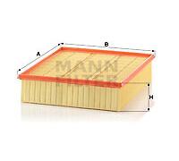 C 32 338 MANN-FILTER Filtro aria per MERCEDES-BENZ,VW