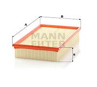 C 34 175 MANN-FILTER Filtro aria per MERCEDES-BENZ,SSANGYONG