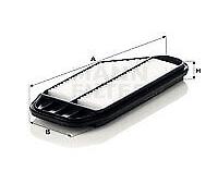 MANN-FILTER C 36 013 Filtro dell'aria - per Autovetture + veicoli commeriali