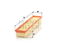 C 4692 MANN-FILTER Filtro aria per JAGUAR