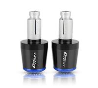 C 600 Sport Moto 7/8 "22 MM Manubrio Manopole Manubrio End Cap Per BMW C600 Sport 2011 2012 2013 2015 CNC In Alluminio (Color : Black Blue)