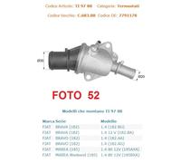 C.683.88 TERMOSTATO COMPLETO FIAT BRAVO-BRAVA-MAREA 1.4-1.4 12V