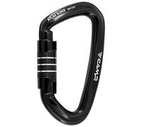 CAMP - Moschettone Atlas 3Lock asimmetrico ghiera automatica tre movimenti