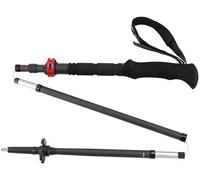 Camp Bastoncini trekking Carbon Mix (Dimensione 110-130cm, Nero)