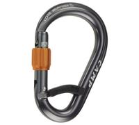 C.A.M.P. Core Belay Lock - moschettone HMS Anthracite/Orange unisex Alluminio