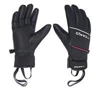 C.A.M.P. G Hot Wool Dry - guanti scialpinismo - donna L Black woman Pelle,Recycled Polyester,Lana Merino