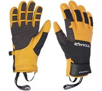 Camp - Guanti per l'alpinismo e l'arrampicata su roccia - Geko Grip Black/Yellow in Pelle - Taglia S - Giallo Giallo S
