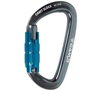 Moschettone CAMP ORBIT 2LOCK (Gun metal / Blue) TU