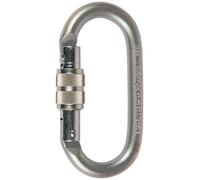 Camp Moschettone in acciaio Oval Pro Lock (Silber)