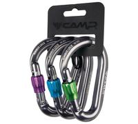 C.A.M.P. - Nimbus Lock 3 - Moschettoni a chiusura grigio