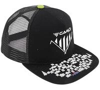C.A.M.P. - PREMANA Hat - Taglia Unica - Nero/Lime