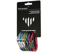 Moschettoni Camp Nano 22 Rack Pack - 6 Pcs
