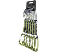 Camp - Set da 6 rinvii per l'arrampicata - Orbit Wire Express Ks 12 Cm 6 Pack - Verde