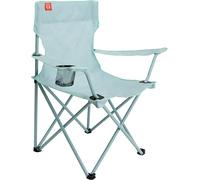 C.A.O. - Poltrone pieghevoli in tubo d'acciaio - tela poliestere 600D - colore blu chiaro - lunghezza 40 cm - larghezza 50 cm - altezza 80 cm - seduta 40 cm - diametro tubo ø 16 mm