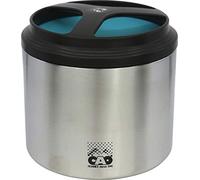 C.A.O. - Scatole per alimenti isolate Singola 1 Litro in PP + INOX - Colore Blu - Altezza 12,3 cm - Diametro ø 13,2 cm