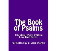 C Alan Martin The Book of Psalms KJV Giant Print Edition (Tascabile)