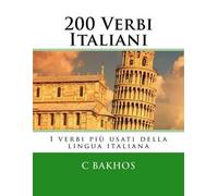 C Bakhos 200 Verbi Italiani (Tascabile)