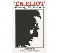 C. Behr T. S. Eliot (Tascabile)