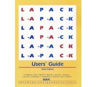 C. Bischof E. Anderson Z. Bai S. Blackford J. Demm LAPACK Users' Gui (Tascabile)