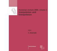 C. Brezinski Interpolation and Extrapolation (Tascabile) Numerical Analysis 2000