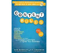 C. C. Chapman Ann Handley Content Rules (Tascabile)