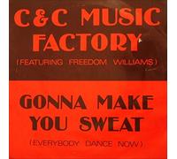 C & C Music Factory - Gonna make you sweat-The Remixes (Cole 1991 Hip House Club Mix, 1991, feeat. Freedom Williams) / Vinyl Maxi Single [Vinyl 12'']