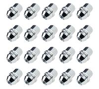 C CARBONADO Dado ruota M14 x 1,5 zincato, 43 mm, rondella fissa chiusa, cono, SW21 Cerchi in lega Tesla (20)