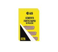 C CEMENTO IN POLVERE RAPIDO 5 KG GRIGIO FORTIS-RAPID- C LINE CRAFT- 4,0 pz