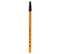 C Chiave Irlandese Whistle a 6 Buche Irish Flauto Tin Whistle Wind Musical Strumenti con Borse di Stoccaggio per gli Esperti di Principianti degli Studenti (GOLD)