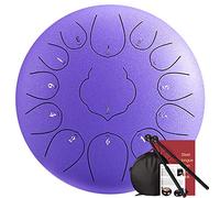 C Chiave Tongue Thumue Drum 12 Pollici 13 Note, Tamburo Etereo Con Mazze, Libro Tutorial, Adesivo Tonico E Borsa Da Viaggio, Per Campeggio, Meditazione, Terapia Musicale (Color : Purple)