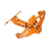 C Compatibile Con Per ZX10R 2005-2023 Scooter Portatarga Indicatore Di Direzione Fanale Posteriore Eliminatore Sostituzione(Orange)