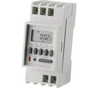 C-Control TM-848-2 - Timer digitale per guida DIN, 230 V/AC 16 A/250 V