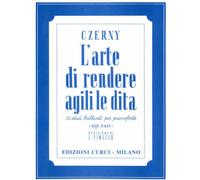C. CZERNY - L'ARTE DI RENDERE AGILI LE DITA - 50 STUDI OP. 740